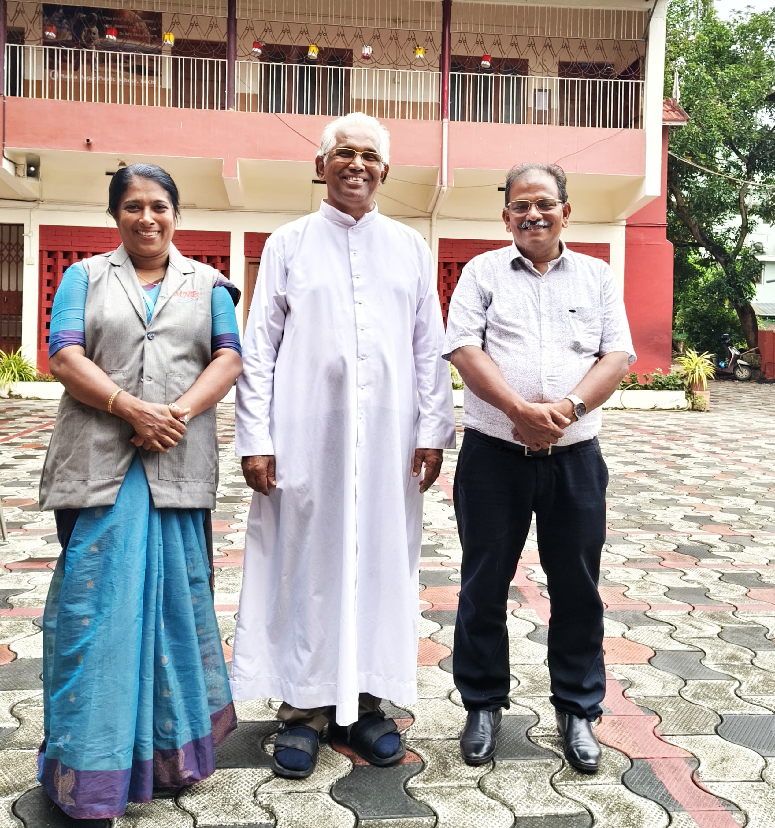 A bittersweet farewell to our dear Manager, Fr.Jose Edasserry. Your presence will be truly missed.