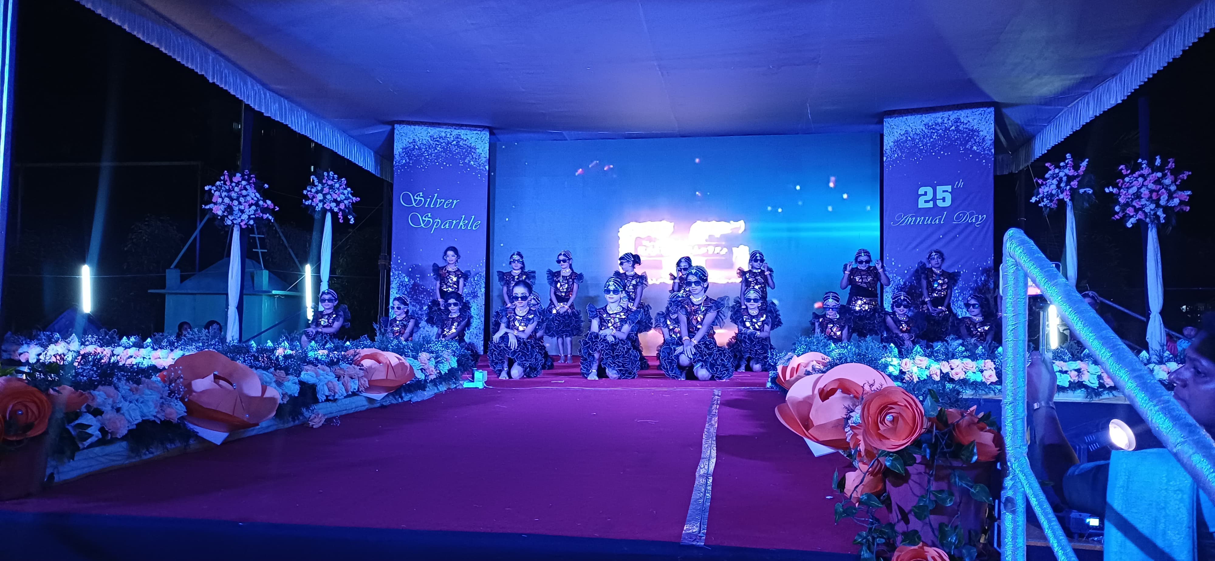 Annual Day - Silver  Sparkle