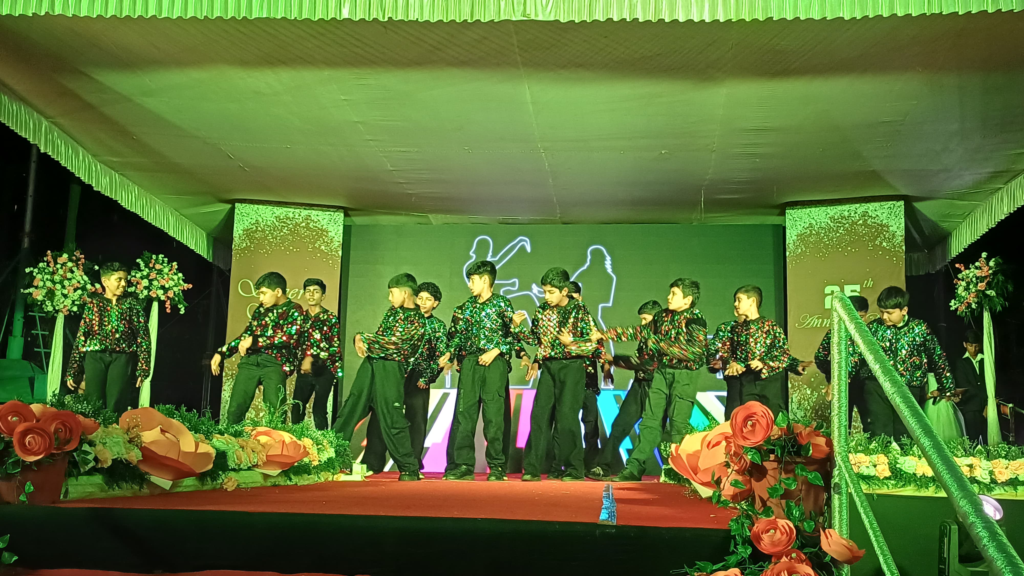 Annual Day - Silver  Sparkle