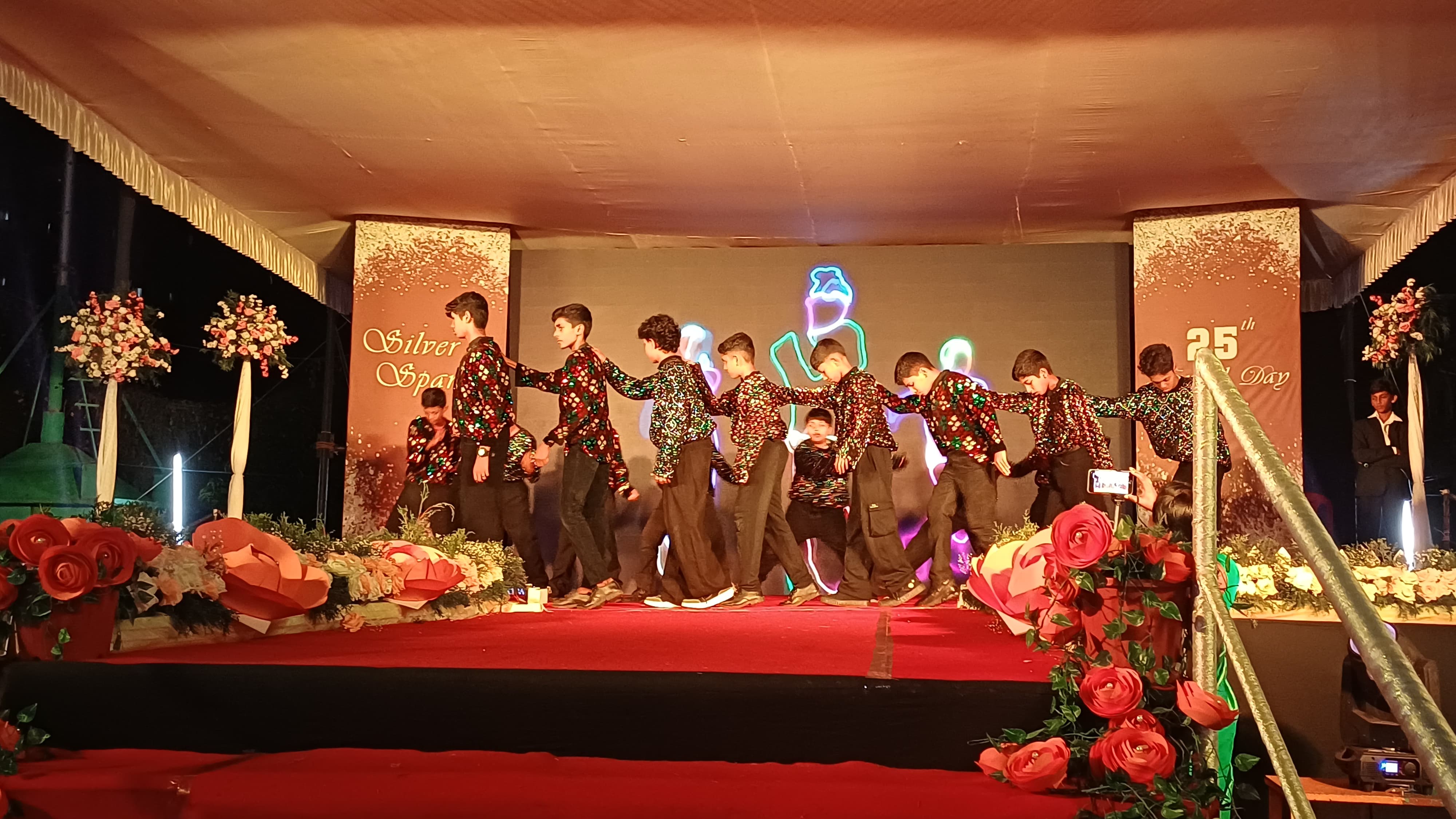 Annual Day - Silver  Sparkle